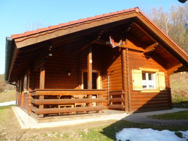 Blockhaus Mit Wlan Bayern Villa Stamsried Exteriör bild